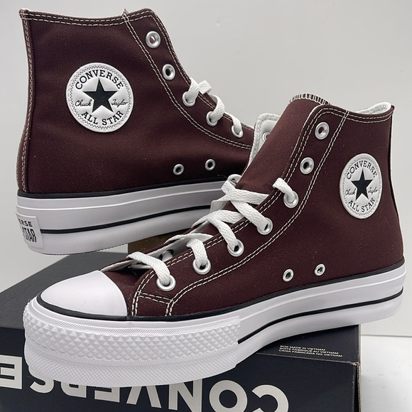 Converse WMNS CTAS LIFT HI
EL DORADO/WHITE/BLACK A09986C Platforms Sneakers - Picture 9 of 16